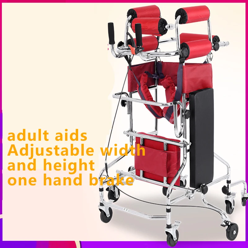 Lower Limb Stroke Hemiplegia Walker Rehabilitation Adult Standing Exercise Walker