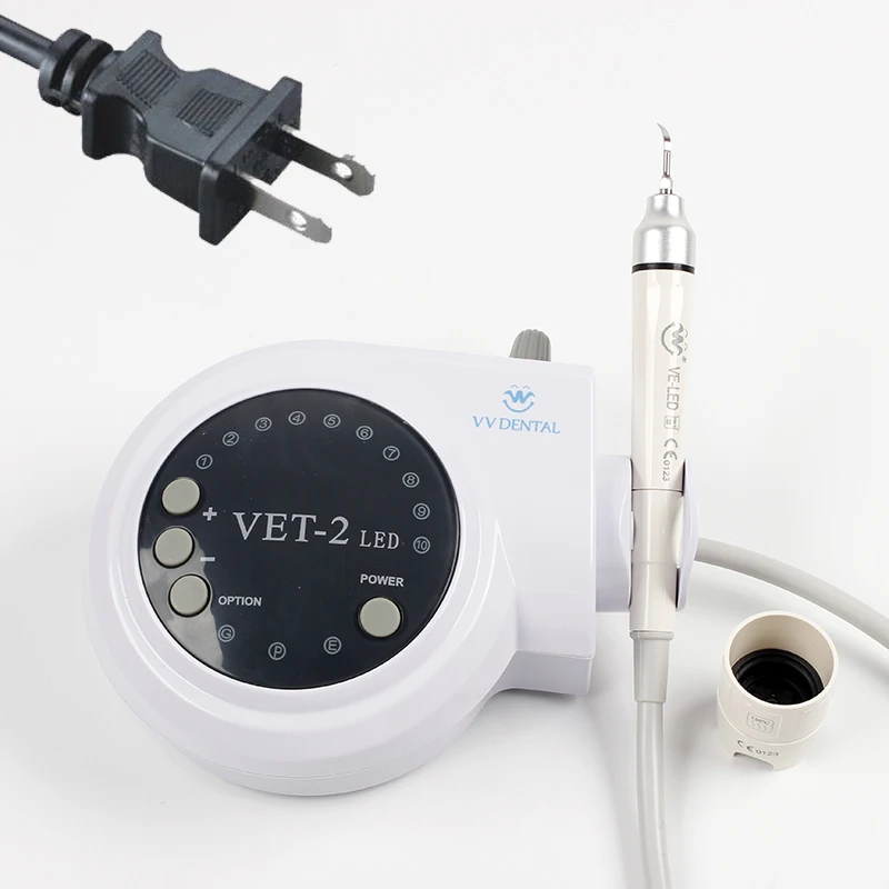  Горячая Распродажа совместимый woodpecker ems VET-2-LED сертификат CE стоматологическое оборудование пьезо светодиодный Ультразвуковой скалер с