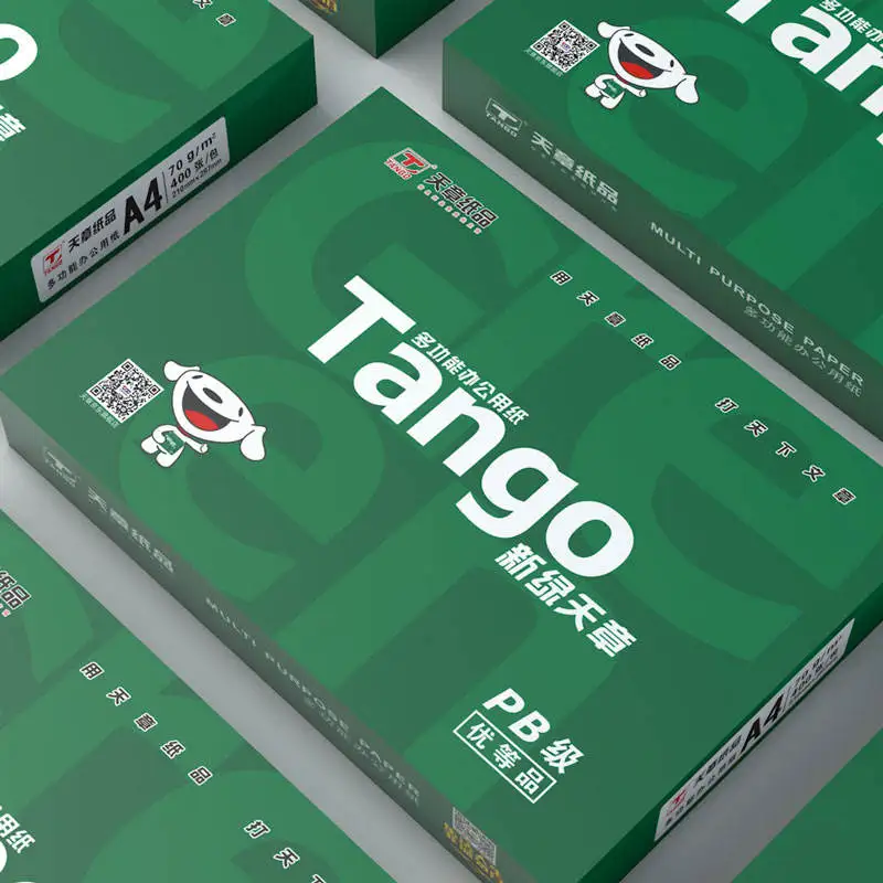 70 г A4 Tango офис белый принтер копировальная бумага 100% Woold Pulp