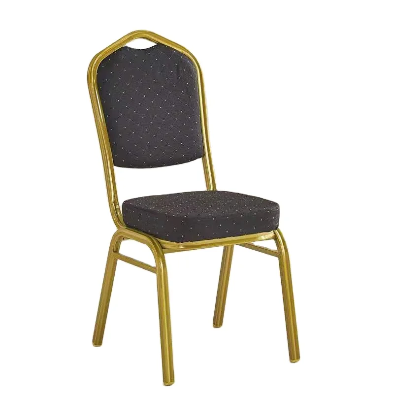 
Hot sale metal aluminum steel hotel hall conference banquet chair for restaurant furniture 