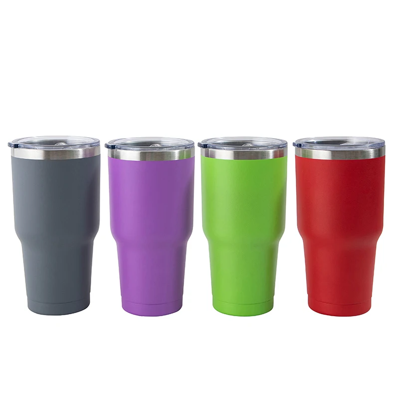 Double Wall Vacuum Vasos Keep Cold Glasses Cups 30oz Tumblers Stainless Steel Termos steel tumbler