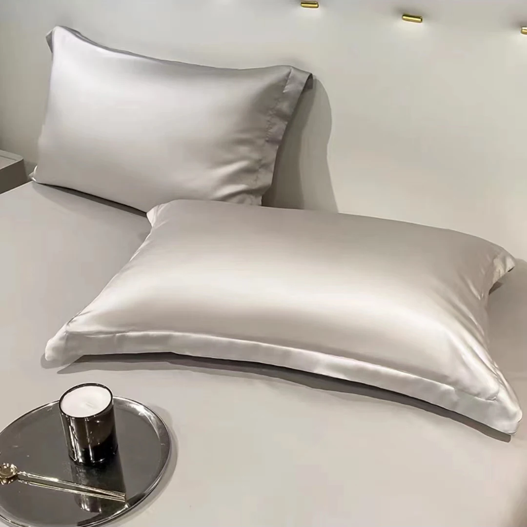 Wholesale Custom High Quality Bamboo Pillow Cases Pillow Cover 60s Lyocell Tencel Pillowcase For Bedding