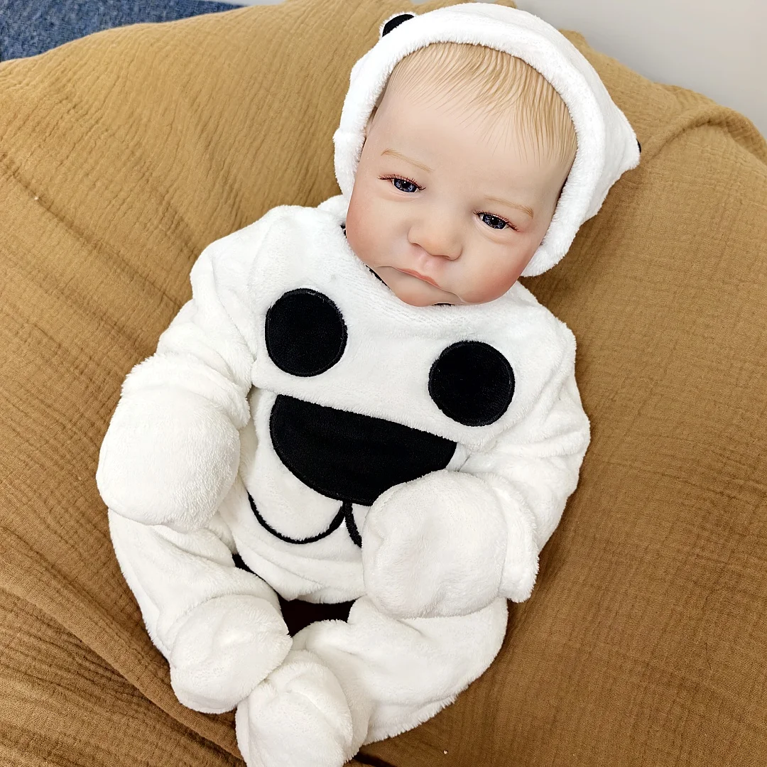 Eco-Friendly Vinyl Baby Doll Bebe Reborn Handmade Realistic Lifelike Newborn Doll for Gifts