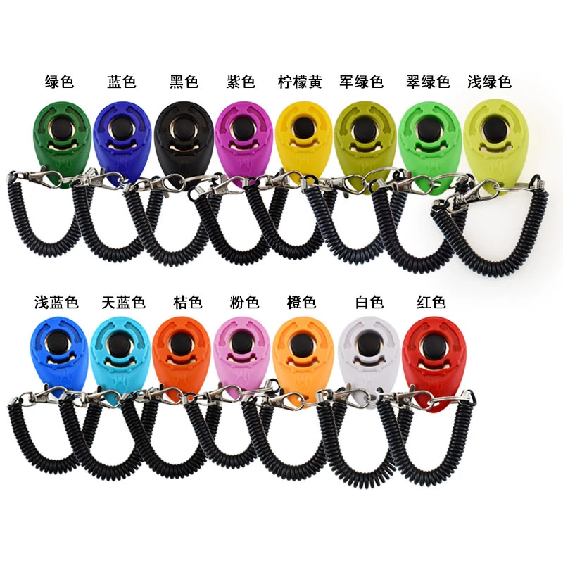
Amazon Customized Logo Hot Sell Dog Training Clicker 