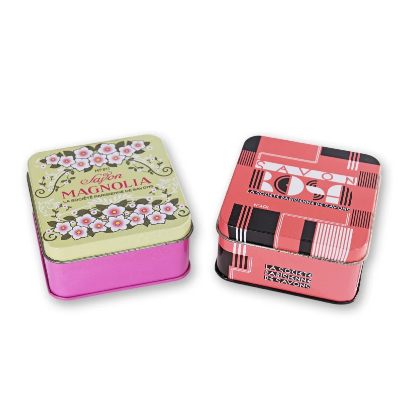 2019 Hot Wholesale Custom Made Foam Inserted Gifts Watch Small Square Tin Box