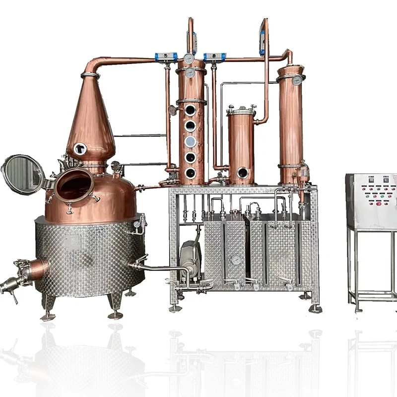 Customized New Product  Steam Heating Distillation ethanol alcohol Distillation Plant