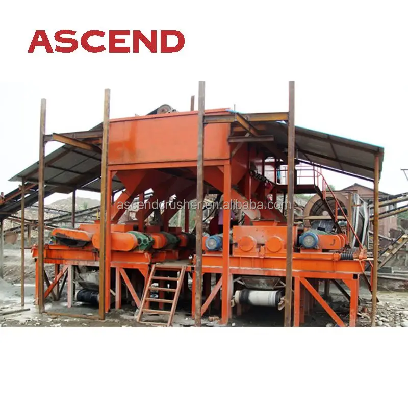 Камнедробилка среднего твердого камня 5-10 тонн в час маленькая вместимость двойная роликовая дробилка для и кварца из кремниевого