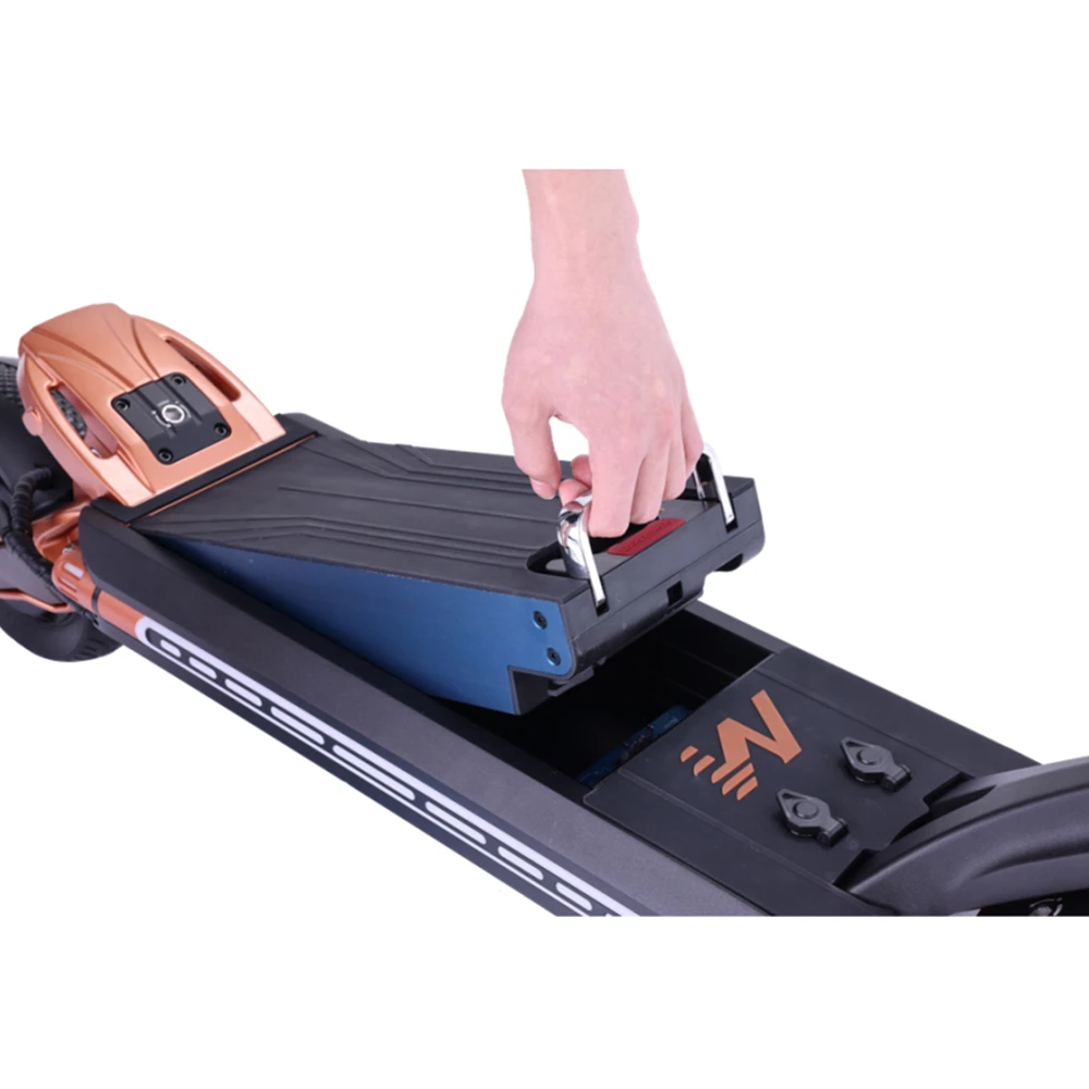 Eu Warehouse Fast 44km/h 1200W 8 Inch Off Road Powerful Buy Dual Motor Two Wheel Electric Scooters Powerful Adult Manufacturer