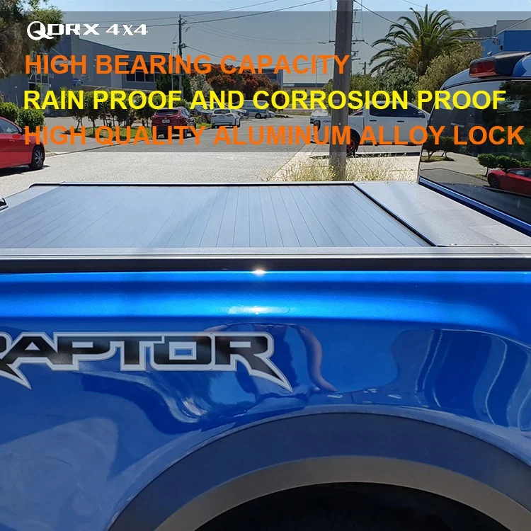 2022 New Design Waterproof Retractable Tonneau Cover Short Bed For Ford F150