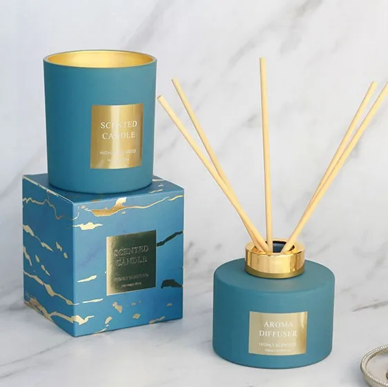 Multi inventory Round 150ml clear reed diffuser Bottle Aromatherapy Bottle with rattan sticks for aroma oil container For Hotel