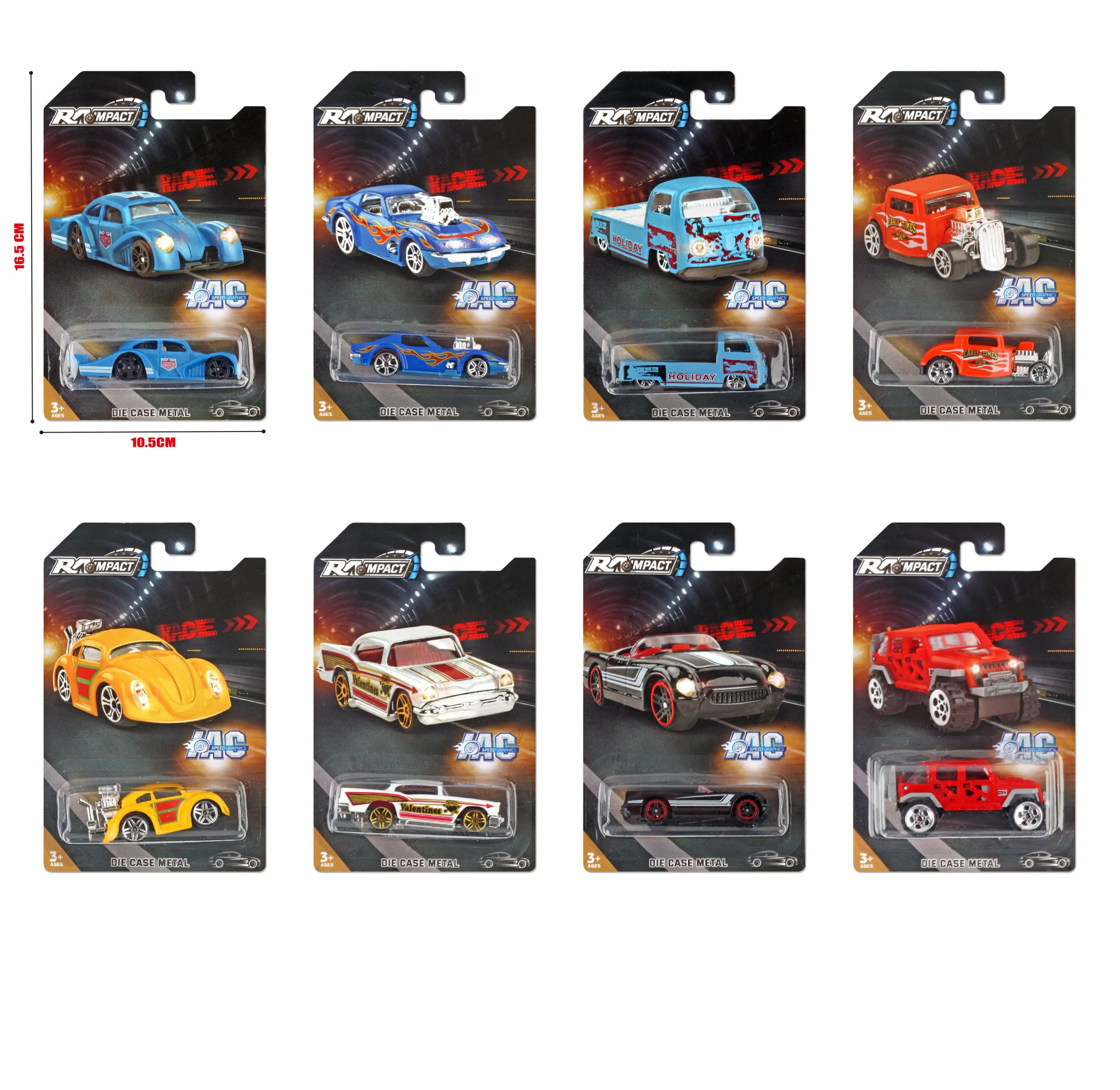 Wholesale 1:64 Scale Die Cast Car Blister Car Alloy Toy Model Car