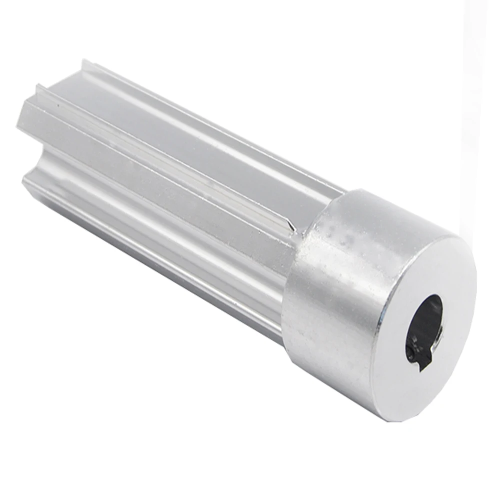 NC Machined Spline Shaft Aluminum CNC Machining Service