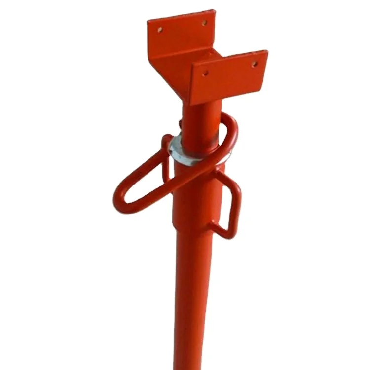 Powder Coated Steel Adjustable Shoring Props Heavy Duty Metal Scaffolding Acrow Jack Formwork Prop