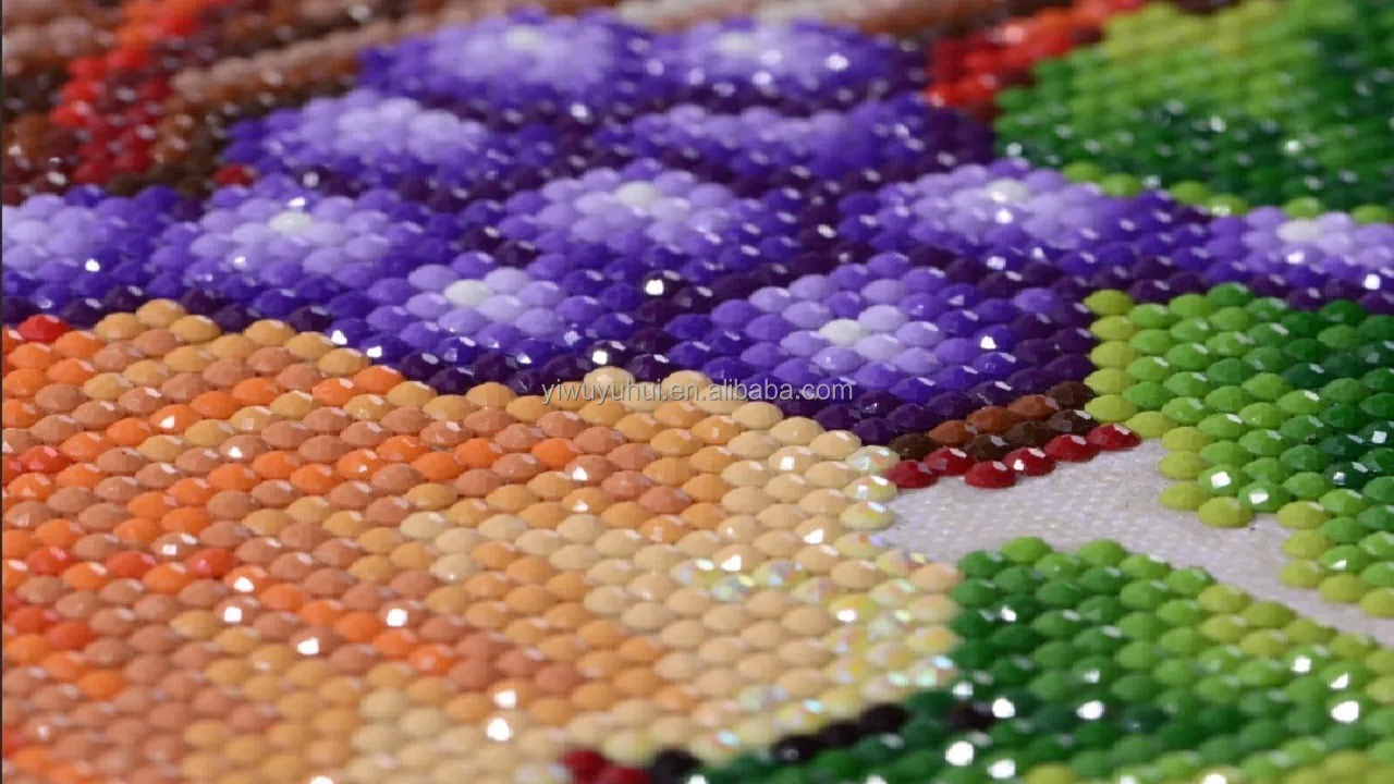 Romantic couple diamond painting kit diamond art round dot mosaic art painting for home dec.