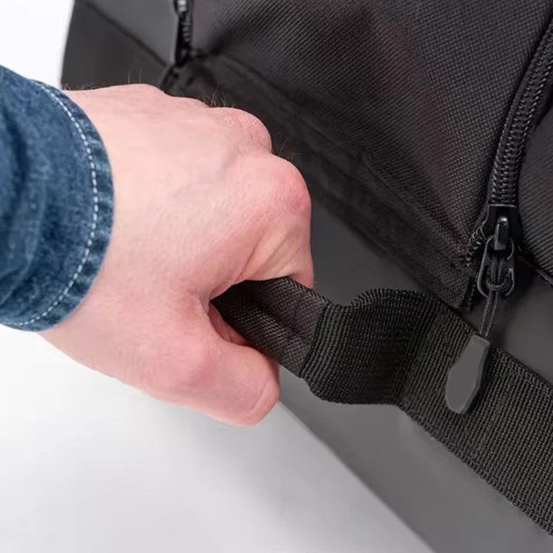 large capacity outdoor riding cycling travel tote handbag shoulder sling bag motorcycle rider helmet carry bag