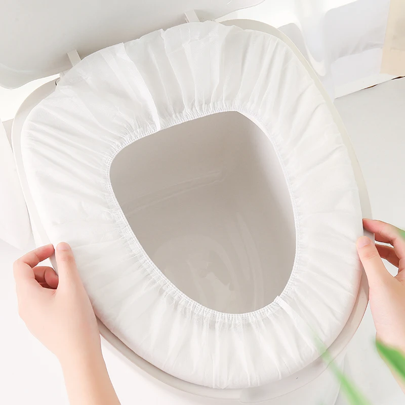 100 pieces Factory of Non-woven Care Products Disposable Toilet Seat Cover, Disposable Toilet Seat Cushion