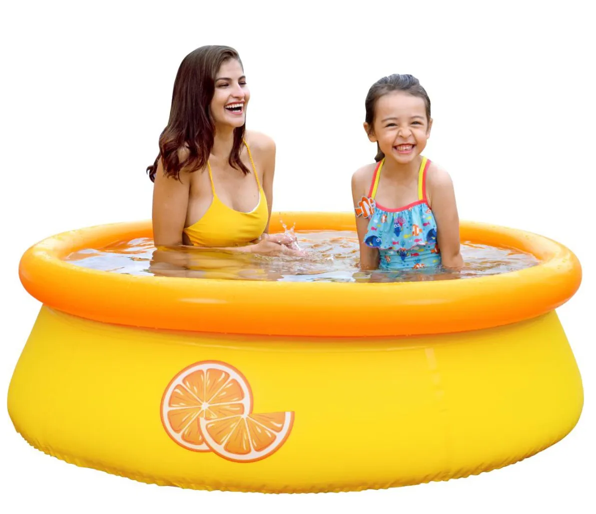 Jilong Avenli 17789 Orange 3D Poo lhard plastic children swimming pools 150cm x 41cm