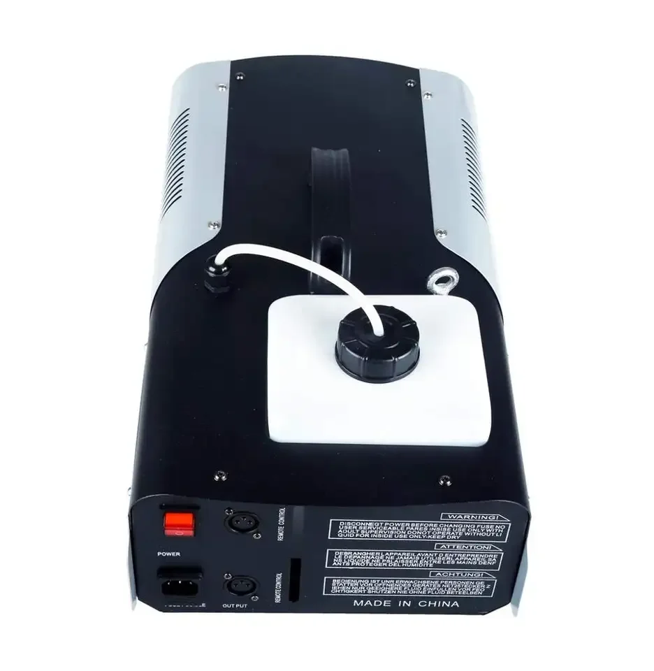 Topflashstar 1500w  LED Strong Output Remote Control Fog Machine New Model Smoke Machine Halloween Party Stage Wedding Factory
