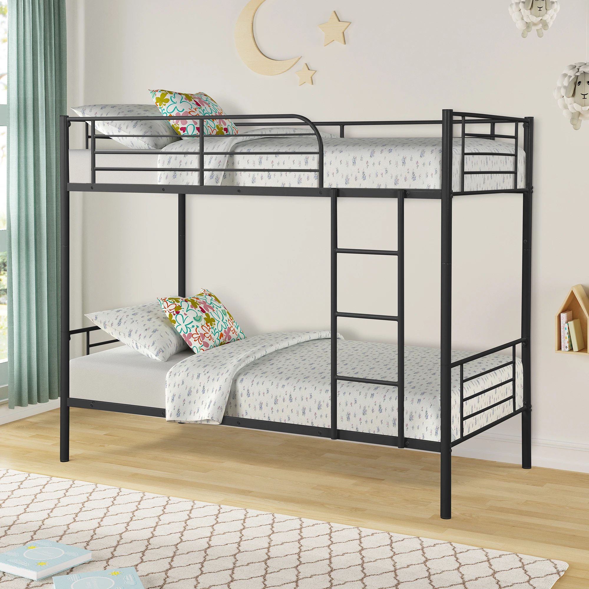 Best sell fashion wholesale new design inexpensive high quality solid durable factory outlet metal bunk bed