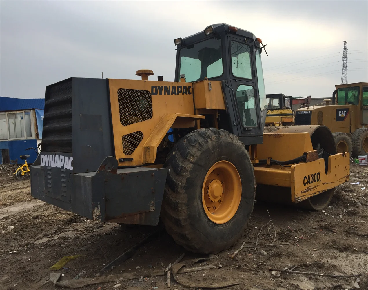  Used Dynapac CA30D road roller Secondhand 15Ton soil