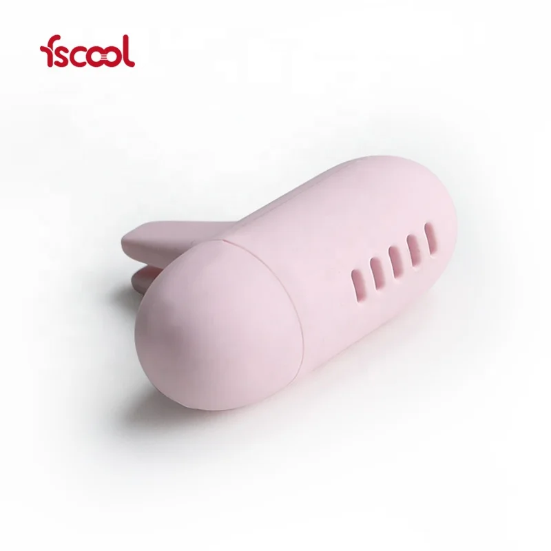 Fscool Mini Capsule Shape Car Scent Diffuser Vent Clip