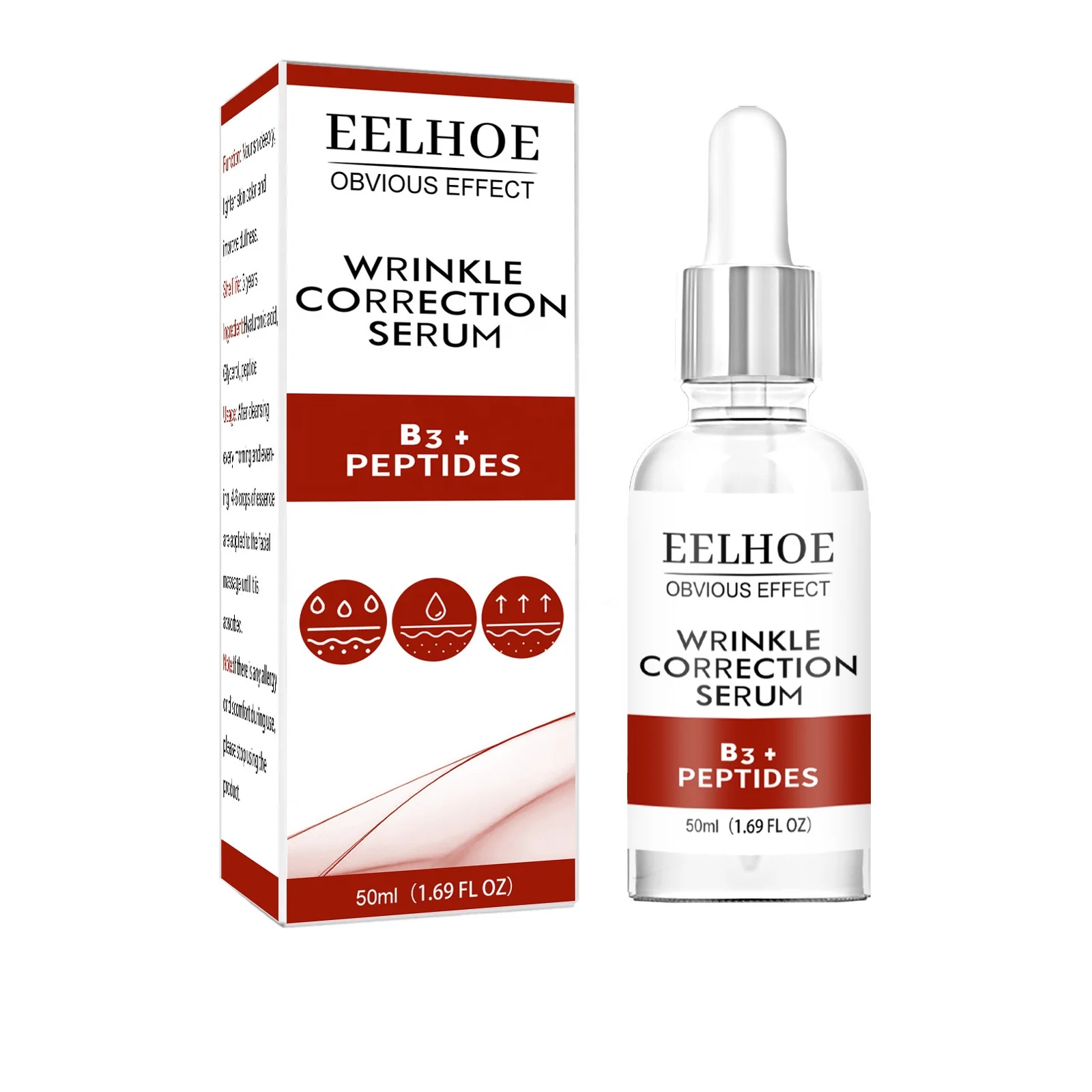 whitening Anti-wrinkle serum Wholesale OEM private label 100% pure hyaluronic acid facial serum