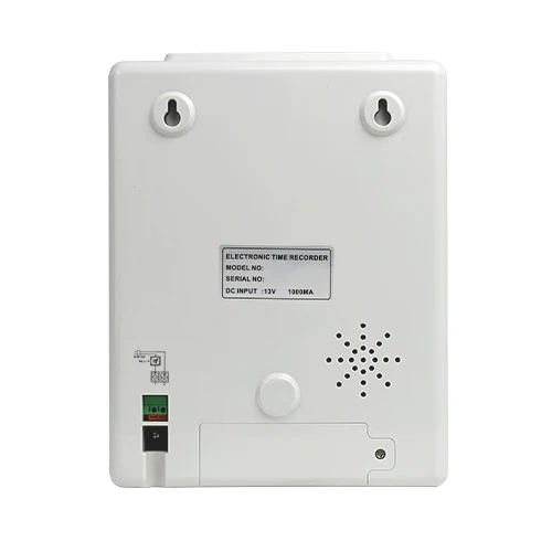 the popular design digital display Time Recorder with back-up battery