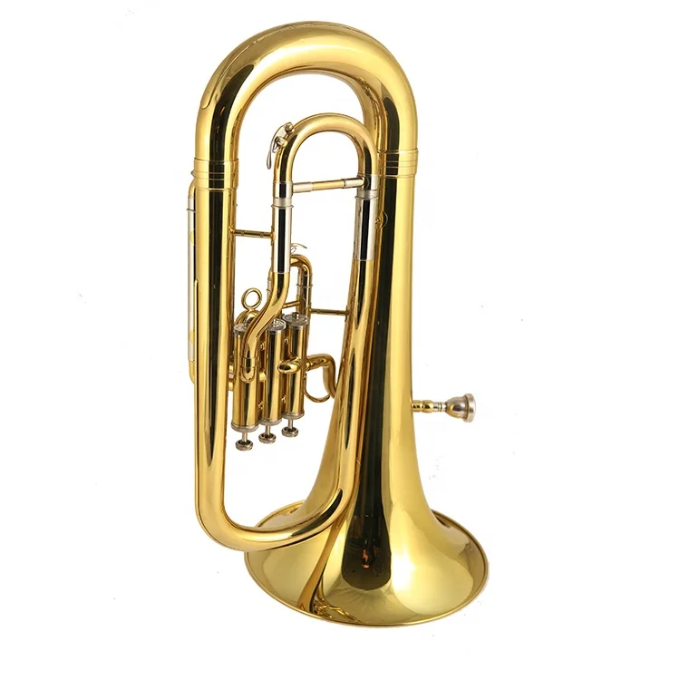 Euphonium 3 поршневые клапаны Bb 3 верхнее действие прозрачный лак Euphonium