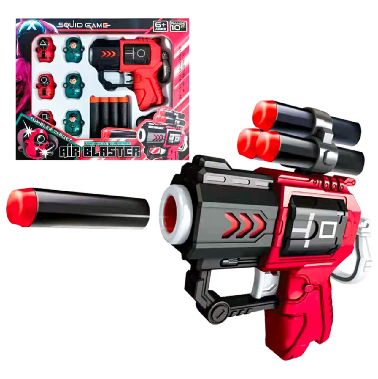 Новый дизайн, пневматический пистолет для страйкбола, 6 шт., пули из пеноматериала, игрушка для стрельбы, для активного отдыха