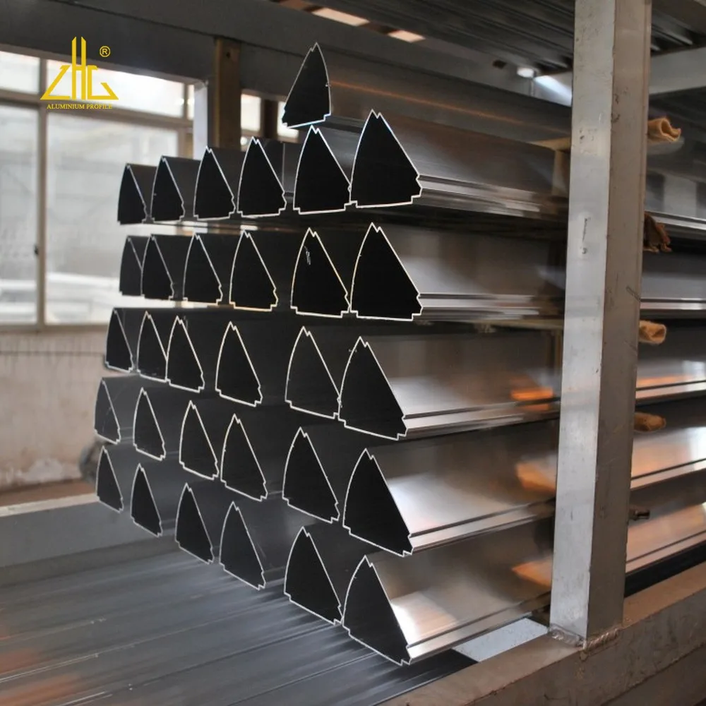 Zhonglian Supply OEM&ODM hot sell 6061 anodized different specifications aluminum triangular pipe