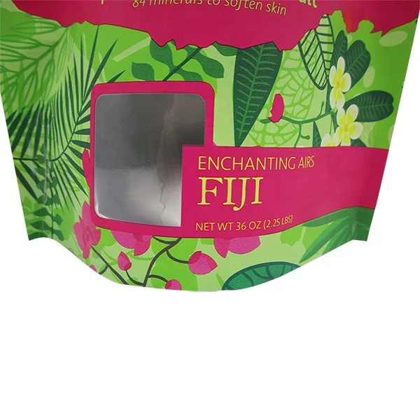 YLT Organic Natural Bath Soak Food Plastic Aluminium Foil Bags Hot Sale Custom Printing Matte Pouch Bath Salt Packaging