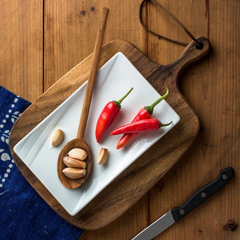 Coffee Tea Milkshake Kitchen Stirring Stirrer Mixing Honey Spoon Chef Tasting Spoons 100% Natural Olive Wood Long Handle Spoons