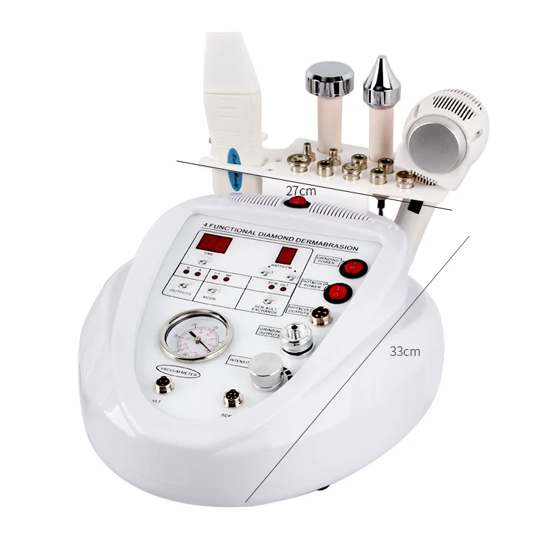 Diamond dermabrasion Skin Scrubber Vacuum Sprayer Micro Crystal microdermabrasion Machine