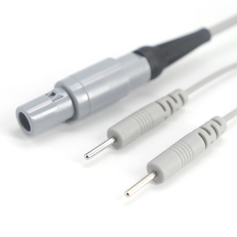 Custom 4pin Molex plug 2.0 electrode pin 1 minute 2 physical therapy cable 2.0 pin 1 drag 2 electrode cable