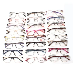 Assorted Eyeglasses Metal Frame Stock Ready Optical Eyewear Designer Spectacle Frames For Shop Blue Light Blocking Glasses