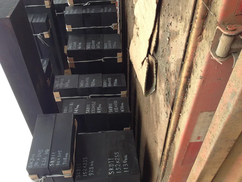 SKD11/1.2601/Cr12Mo1V/X165CrMoV12/D2/2310/X12M steel round and flat cold work tool steel