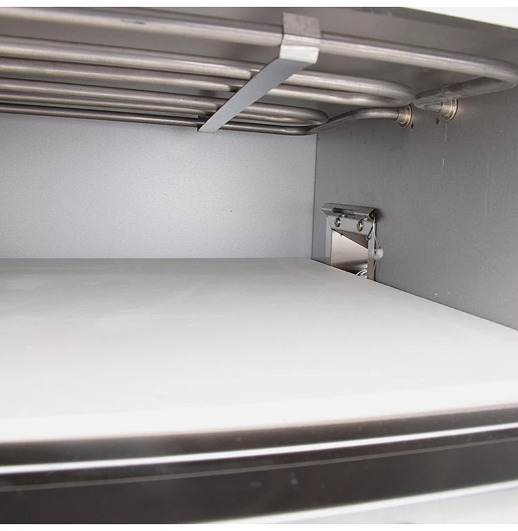 Multifunctional High Efficiency Mechanical Timer Control 2 Decks Electric Pizza Baking Oven