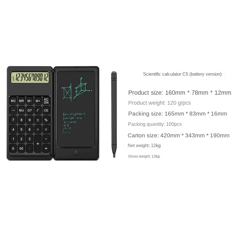 Custom Hot Selling 12 Digital Calculator Count Use Student School Stationery Items Cute Business Solar Calculator