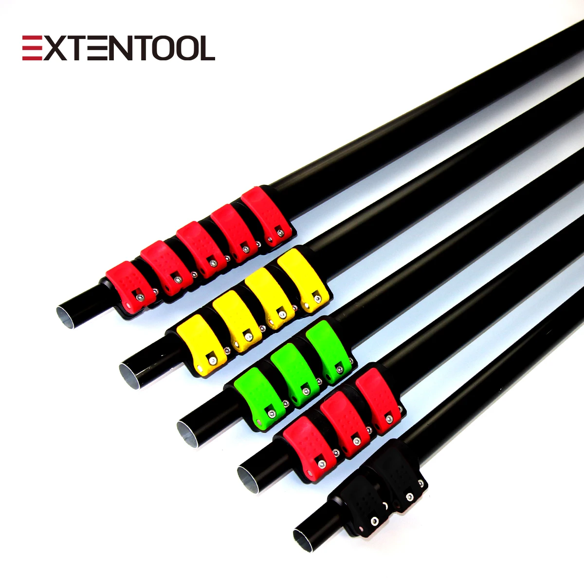Extentool hot sale 18ft carbon fiber extendable for window cleaning extension washing pole
