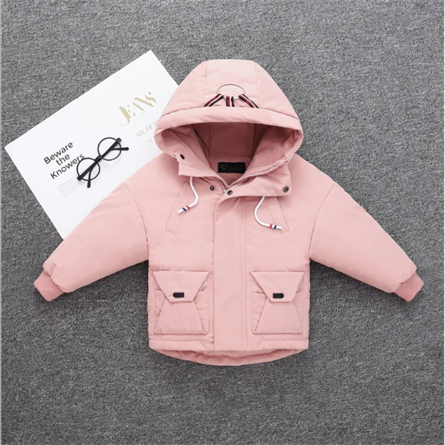 Новинка, детская одежда Leesourcing, однотонный тонкий пуховик для мальчиков и девочек, теплая осенне-зимняя стильная куртка