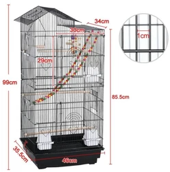 Custom New Design Big Size Bird Breeding Cages Parrot Breeding Bird Cages On Sale