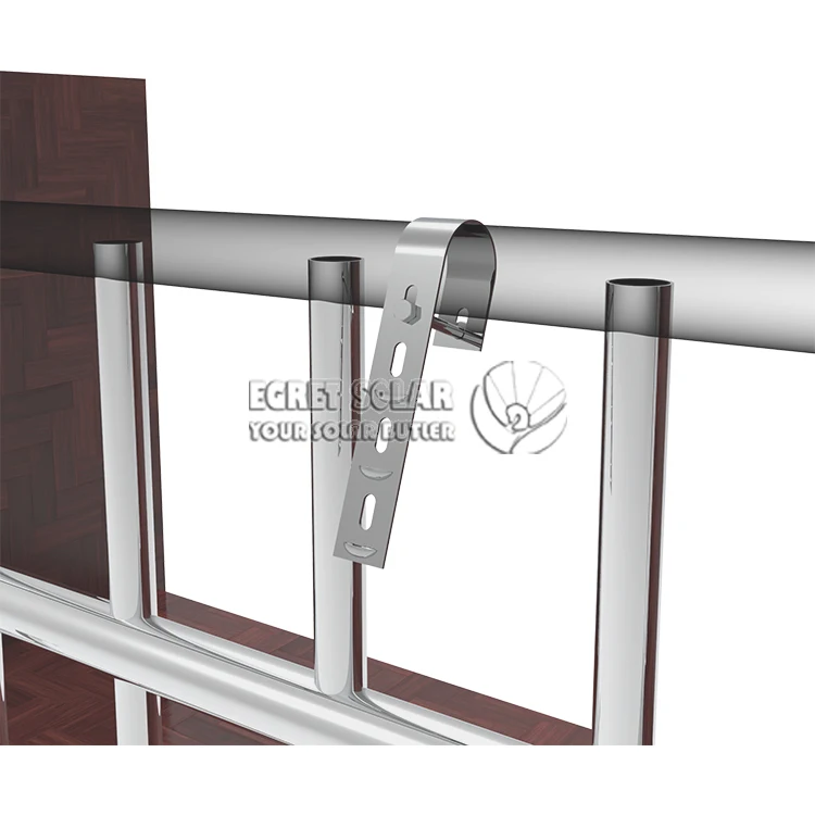 Solar New Energy Balcony Photovoltaic System Balcony Wall PV Mounting System Holder Balcony Solar System