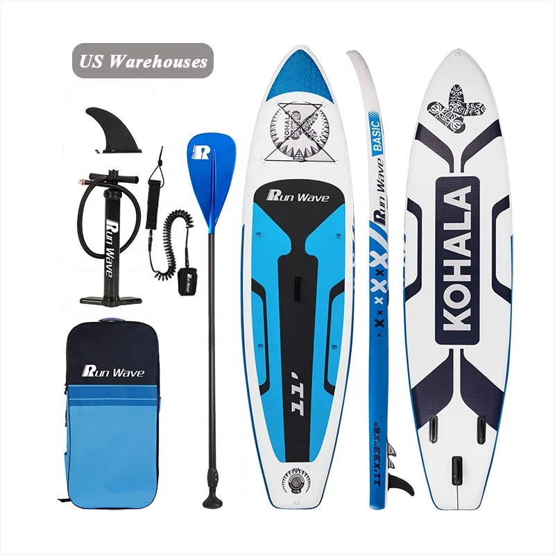 Soft top Inflatable Stand-up Paddleboard Sup Wake Surfboard ISUP Stand Up Paddle Board