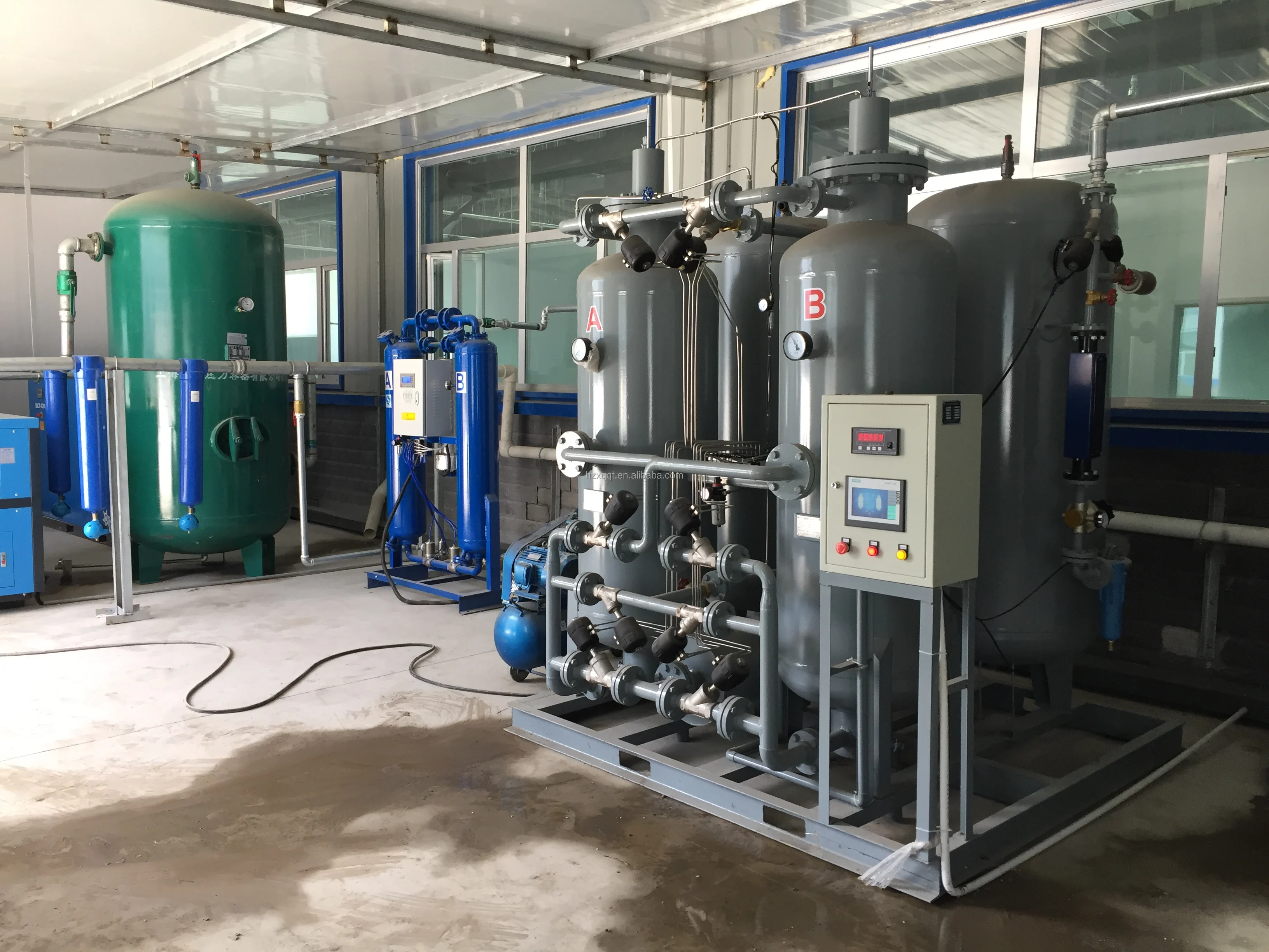 PSA Nitrogen Generator Manufacturer High Purity Nitrogen Equipment  Gas Cylinder Filling Plants