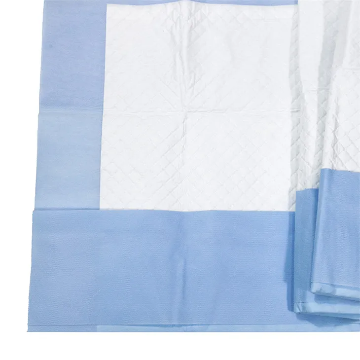 80*180cm Chinese Manufacturer Disposable Medical underpad Hospital Incontinence Winged Underpad