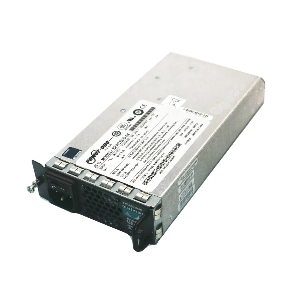  100% новый и оригинальный СНГ PWR-C49-300AC 4948 300 Вт Источник питания переменного