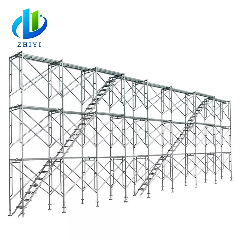 building material scaffold door frame  ladder truss scaffolding mansonary scaffolding