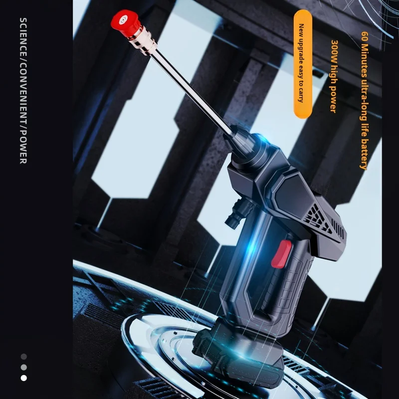 Wireless Car Washer Digital Display Lithium Battery Pressure Washer