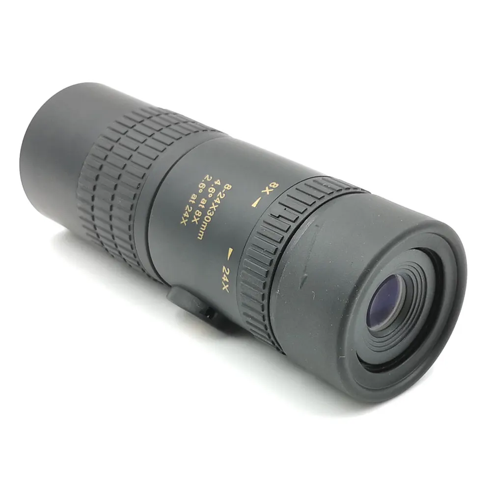 Staoptics 8-24x30 monocular scope with smartphone holder & tripod, durable and clear FMC BK7 prism