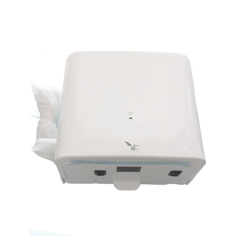Bathroom Hospital Toilet Hotel Accessories Commercial Sensor Automatic Powerful Air Hand Dryer White